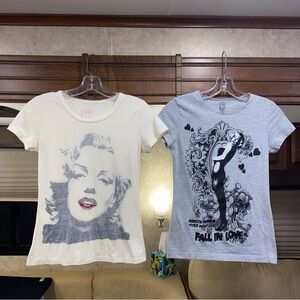 2 Marilyn Monroe Tees